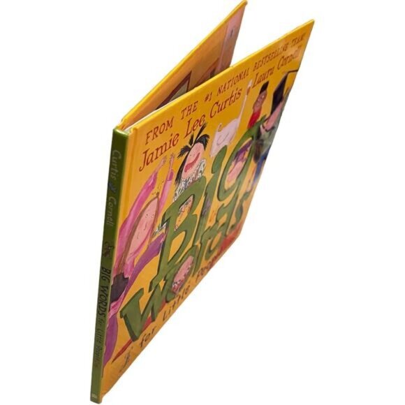 "Big Words For Little People" Hardcover Childrens Book By Jamie Lee Curtis & Lau - Picture 2 of 3